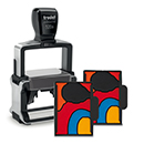 Multicolor Text Stamps Professional Line 